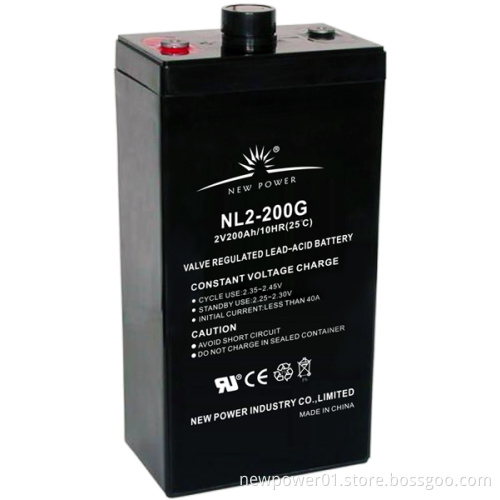 2V200ah UPS Sealed Lead Acid Battery for Telecommunication (NL2-200G)